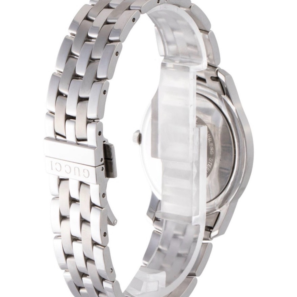 Gucci-G Class Stainless Steel Watch with Dark Green Face - Picture 3 of 3
